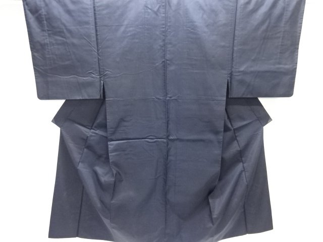 JAPANESE KIMONO / ANTIQUE MENS ENSEMBLE KIMONO / SILK / TSUMUGI